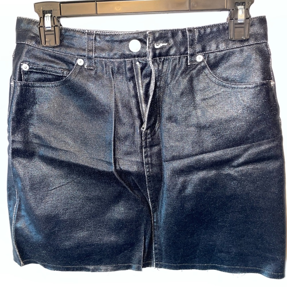 Pleather skirt